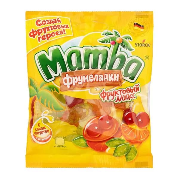 Мармелад Фрумеладки фруктовый микс Mamba 72г