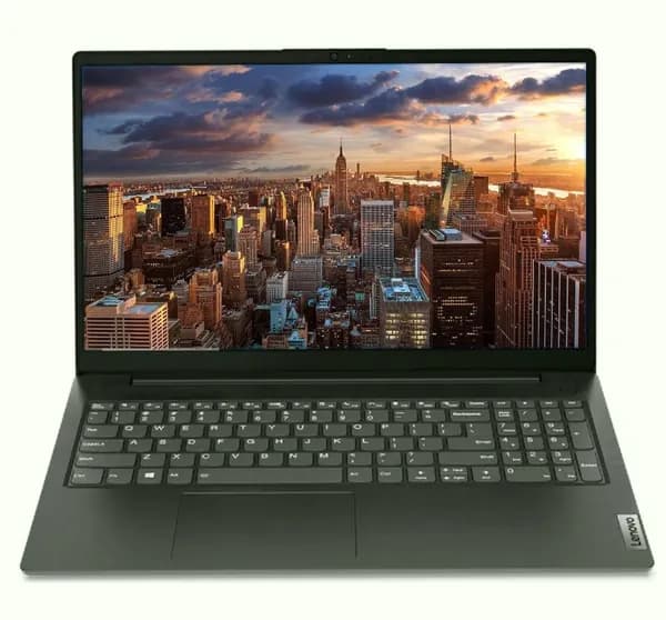 Lenovo Ноутбук 15.6", Intel Celeron N4500, RAM 4 ГБ, SSD 256 ГБ, Intel UHD Graphics, Windows Pro, черный, Русская раскладка