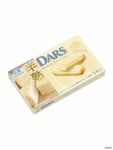 Шоколад белый Dars мягкий тающий (без ГМО), 38.5 гр, Morinaga Co, Japan
