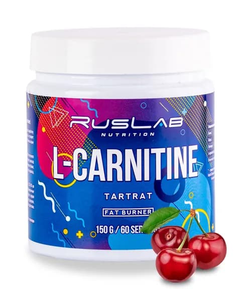 Аминокислота L-Carnitine (150 гр), сжигатель жира, вкус вишня