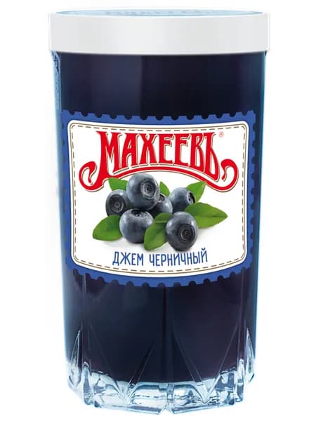 Джем Махеевъ Черничный в стакане, 400 г