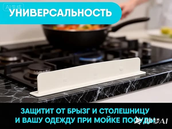 Коврик для раковины, 35 см х 5 см, 1 шт