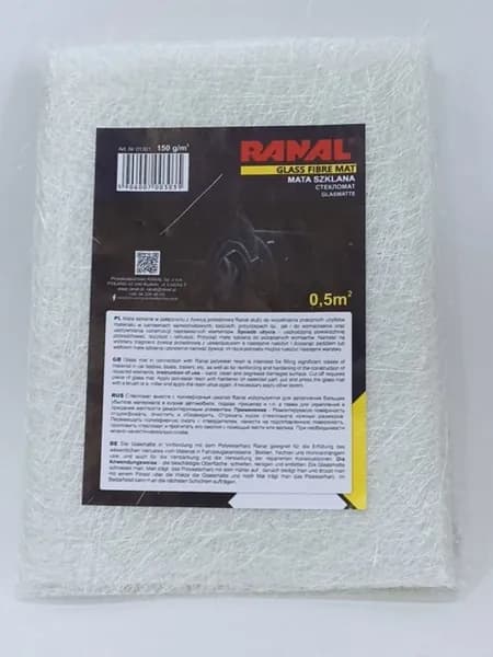 Стекломат RANAL - 150гр.- 0,5 кв.м