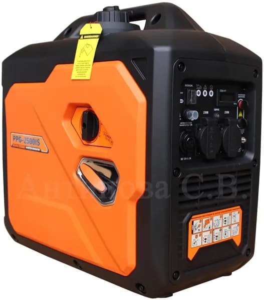 Генератор Бензиновый Инверторный CARVER PPG-2500IS (2,2/2,3кВт, 4х тактный, медная обмотка, цифровой дисплей, датчик масла), источник электроэнергии