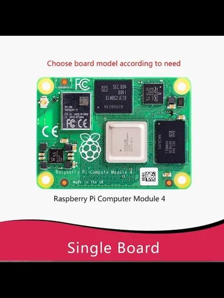 Raspberry Pi Compute Module 4 Single Board, Цвет CM4008008