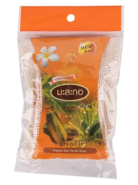 СПА-мыло в мешочке Папайя Panatip, 75 гр