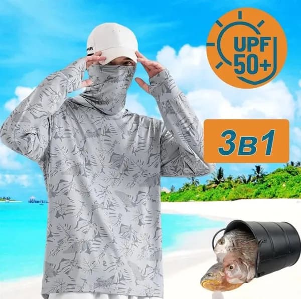 джерси для рыбалки/Быстросохнущий дышащий рыболовный костюм для защиты от солнца