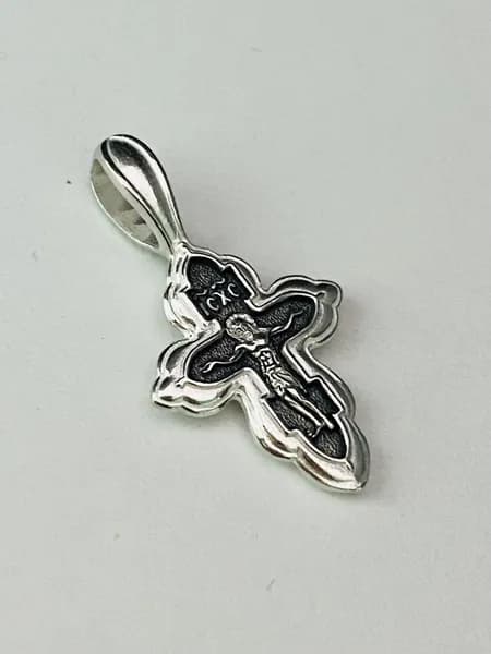 Assay Крестик ювелирный Серебро оксидированное
