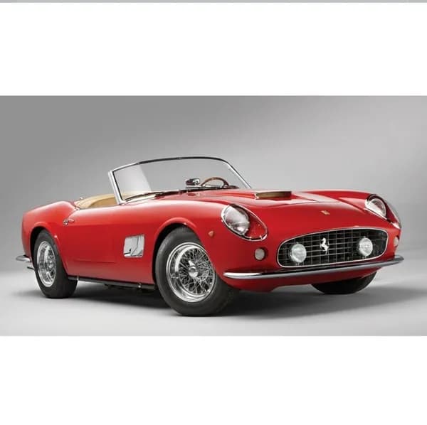 Ferrari 250 GT California 1958. Масштабная модель 1:72.