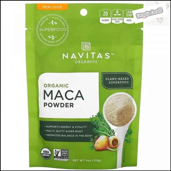 Navitas Organics, Органический порошок Maca Powder, 113 г