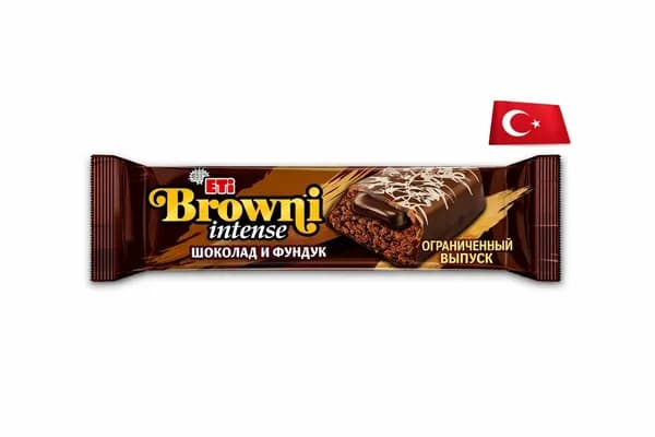 Eti Browni Intense Шоколадный брауни с фундуком 48 г