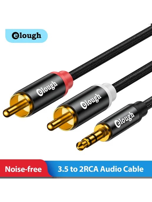 Кабель 3.5 мм на 2RCA, 3 м
