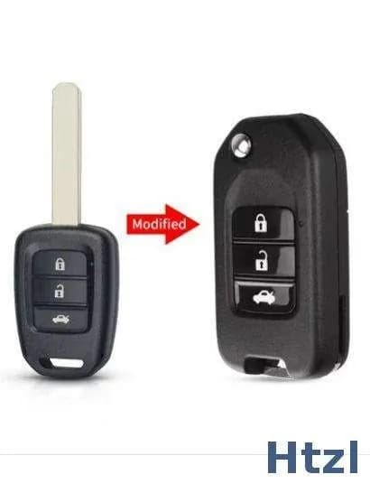 Ключ зажигания, арт. Корпус ключа зажигания для Honda CRV Accord Civic Fit XRV VEZEL CITY JAZZ HRV