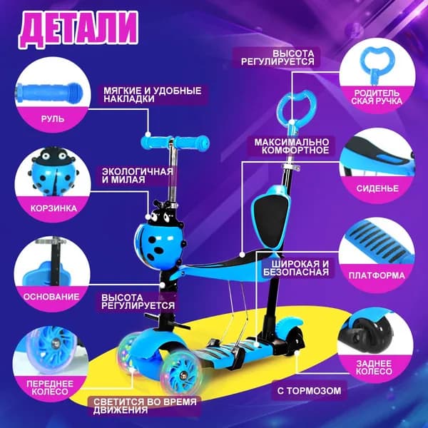 Самокат Child_ob_HVpF_ob_KRsD_ob_F25l_ob_M8E0_ob_UdT7_ob_Yq1V_ob_ylk8_ob_lmAT_ob_URvb, синий