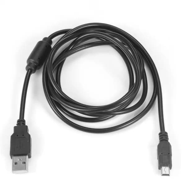 USB-кабель для PS3, магнитное кольцо, чёрный, 1,8 м