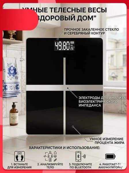 Напольные весы электронные весы, нагрузка 150 кг, точность 5 г