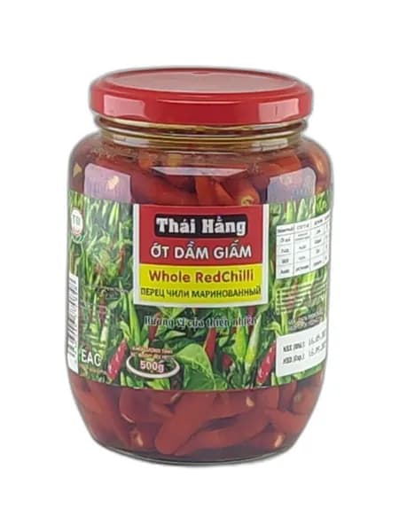 Вьетнамский перец чили острый, маринованный, Thai Hang