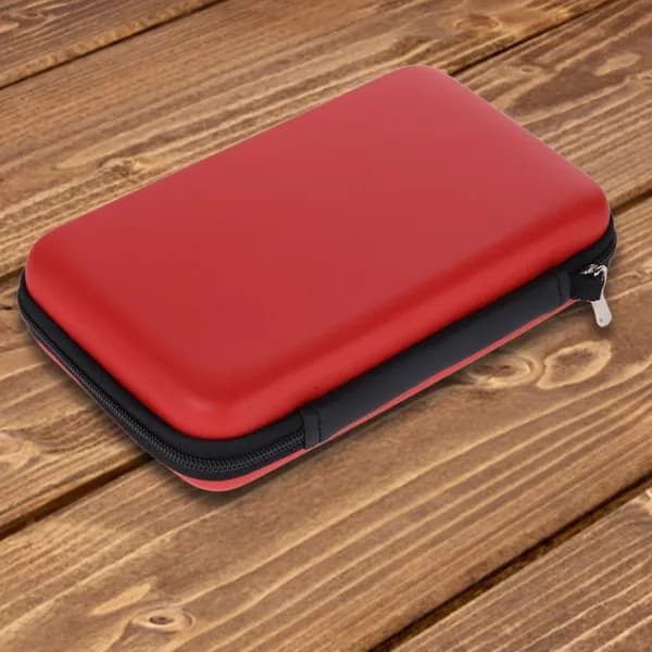 Чехол для Nintendo 3DS XL, красный, жёсткий, защита от царапин