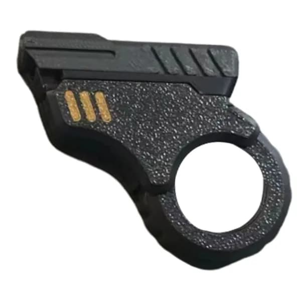 3D-печать револьвер M1911 для снятия стресса с магнитным механизмом и вращающимся барабаном, чёрный
