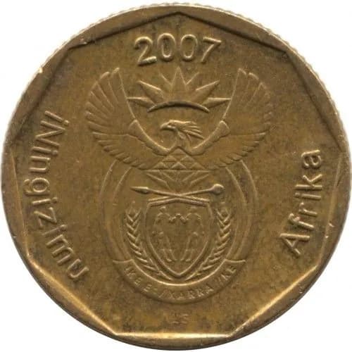 20 центов, 2007 год. ЮАР