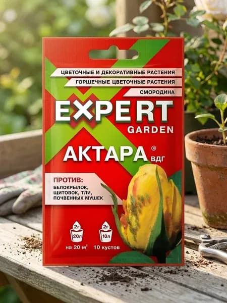 Инсектицид Актара для защиты растений от насекомых 2 г