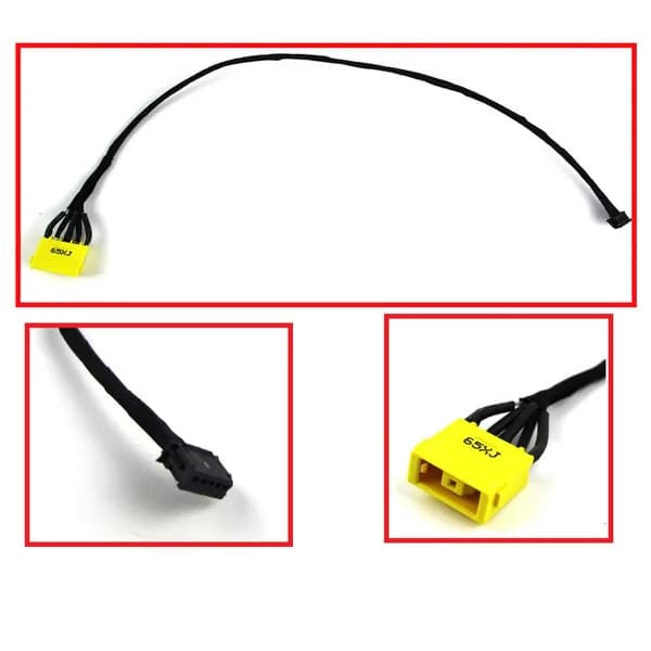 Разъем питания для ноутбука (PJ598) Lenovo Yoga 13 Series 145500054 145500046 с кабелем 25cm
