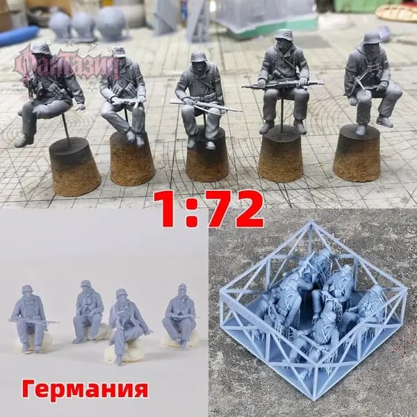 Cor 172 сборная модель солдат