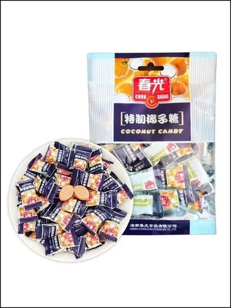 Эксклюзивный концентрированный кокосовый сахар 120 г от Chunguang Food, произведенный на острове Хайнань