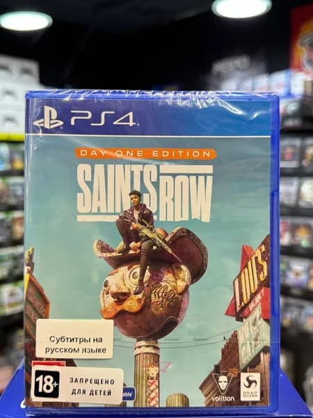 Игра Saints Row Издание Первого Дня PS4