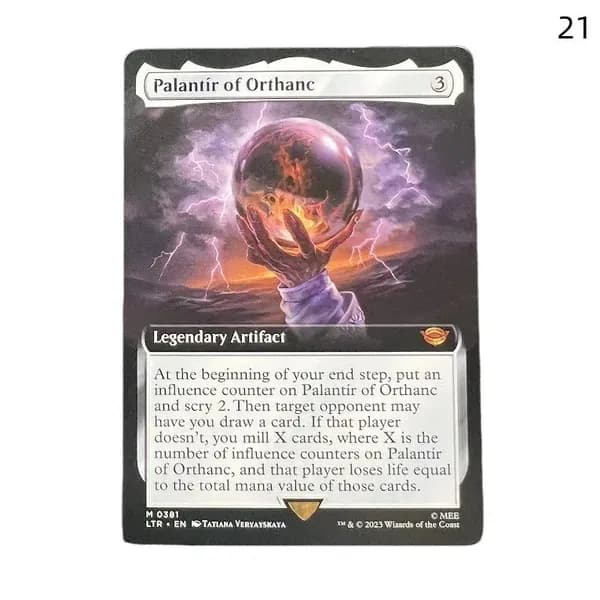 1 карта Magic The Gathering одна штука подарок прозрачные протекторы для карт mtg