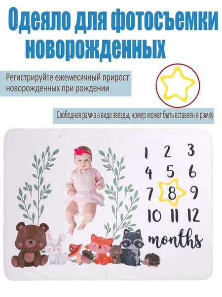 Плед вязаный , Полиэстер FR, 22 см х 20 см