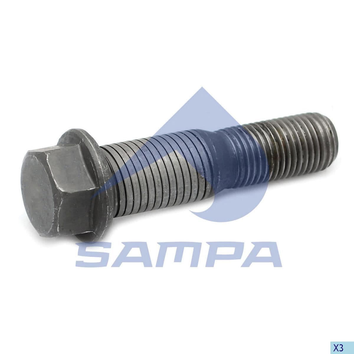 Болт М14x1,5х58 102.715 SAMPA