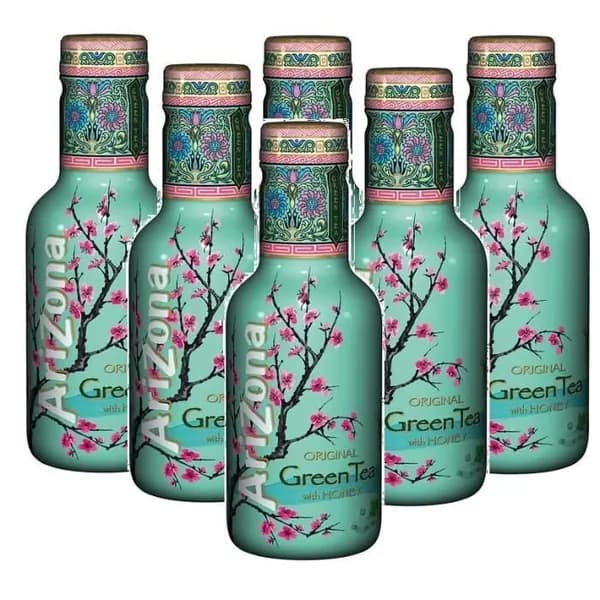Зеленый чай ARIZONA (Аризона) мед 6 шт. по 0,5 л пэт