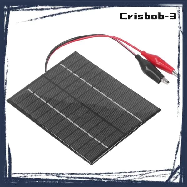2W 12V Солярная панель, Высокий КПД, для портативных зарядных устройств