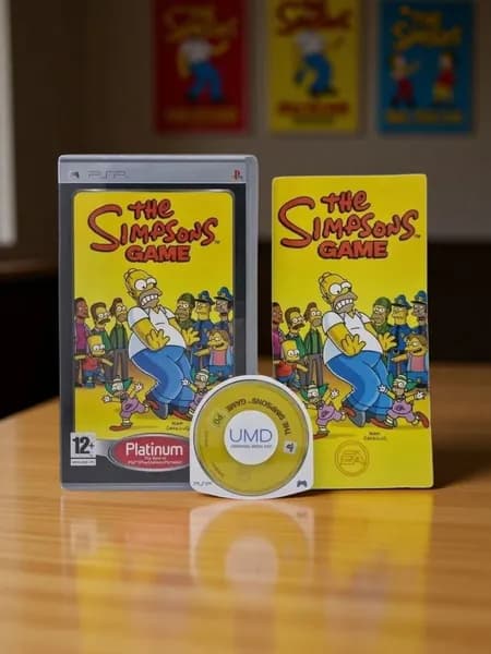 Игра для PSP The Simpsons Game