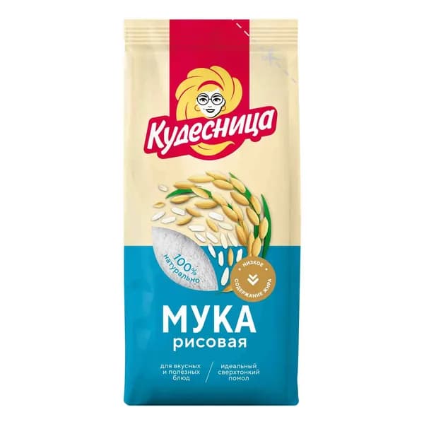 Мука Кудесница рисовая 500 г