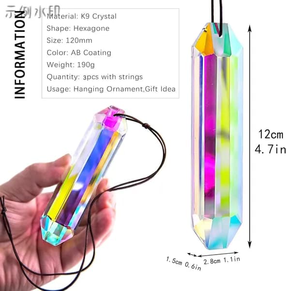 Кристалл Light Catcher, создатель радуги, луны, цветка, призмы, любви в четырех стилях для украшения окон, автомобил