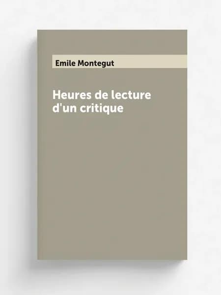 Heures de lecture d'un critique