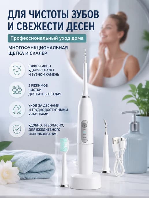 Ирригатор для зубов и десен аккумуляторный