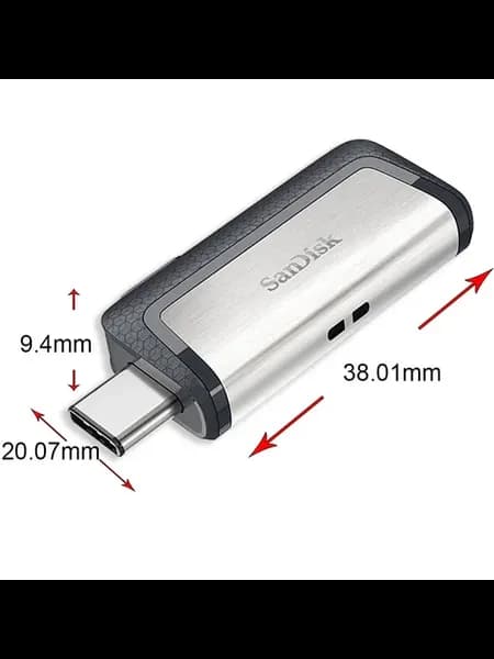 SanDisk SDDDC2 флэшка USB 3.1 64 128 256 ГБ 64 ГБ