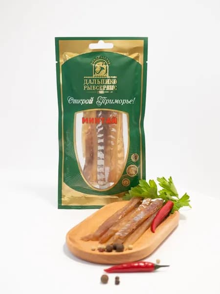 Минтай вяленый филе 50г, 3 шт.