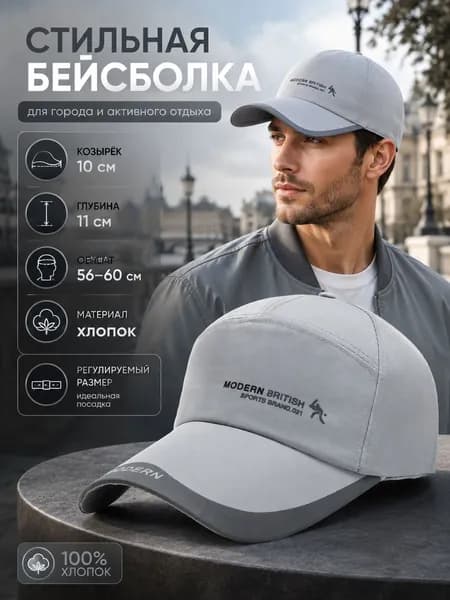 Бейсболка для рыбалки и охоты 1