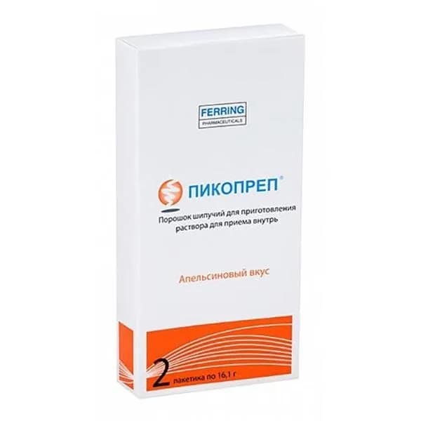 Пикопреп пор. шип. апельсин 16,1г 2шт