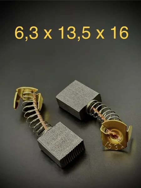 Угольные щетки 6,3 х 13,5 х 16 № 614 для CB-153 , 2 штуки