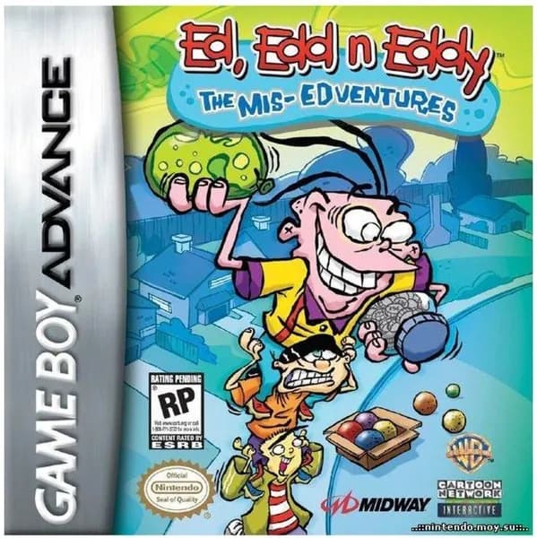 Картридж GBA Ed, Edd n Eddy - Jawbreakers! Русская версия 64-363
