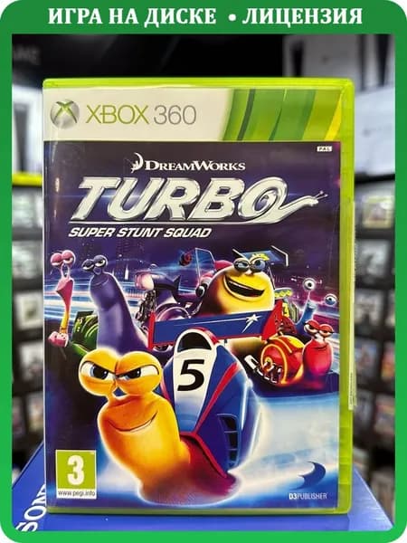 Игра Турбо: Суперкоманда каскадеров (Xbox 360) (Box)