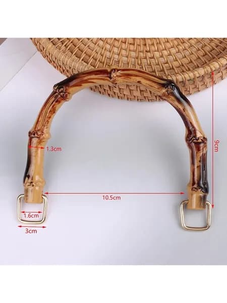 Diy пластиковая имитационная бамбуковая Ручка arm-in-arm
