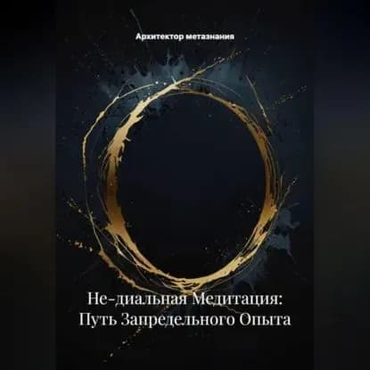 Не-диальная Медитация: Путь Запредельного Опыта | Архитектор метазнания | Электронная аудиокнига