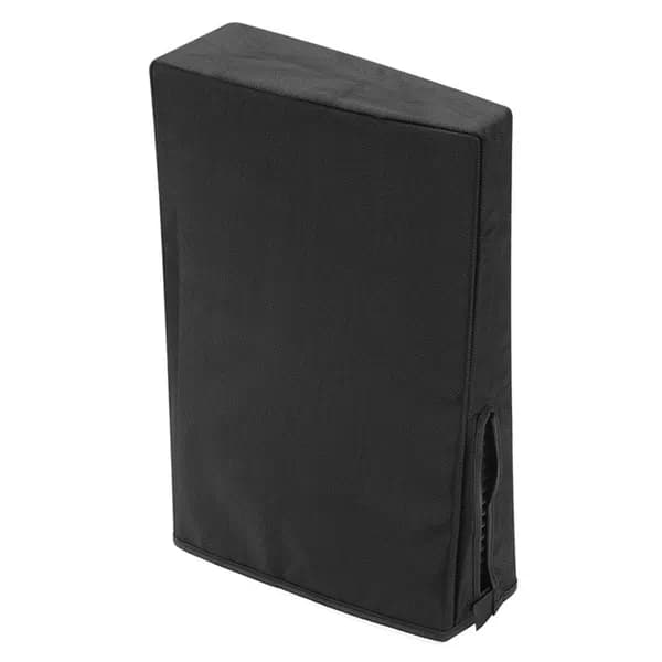 Чехол для консоли Sony PS5 Slim вертикальный из оксфордской ткани черный
