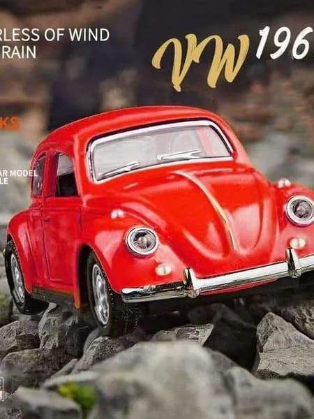 Машинка металлическая игрушка детская Volkswagen Classical Beetle 1967